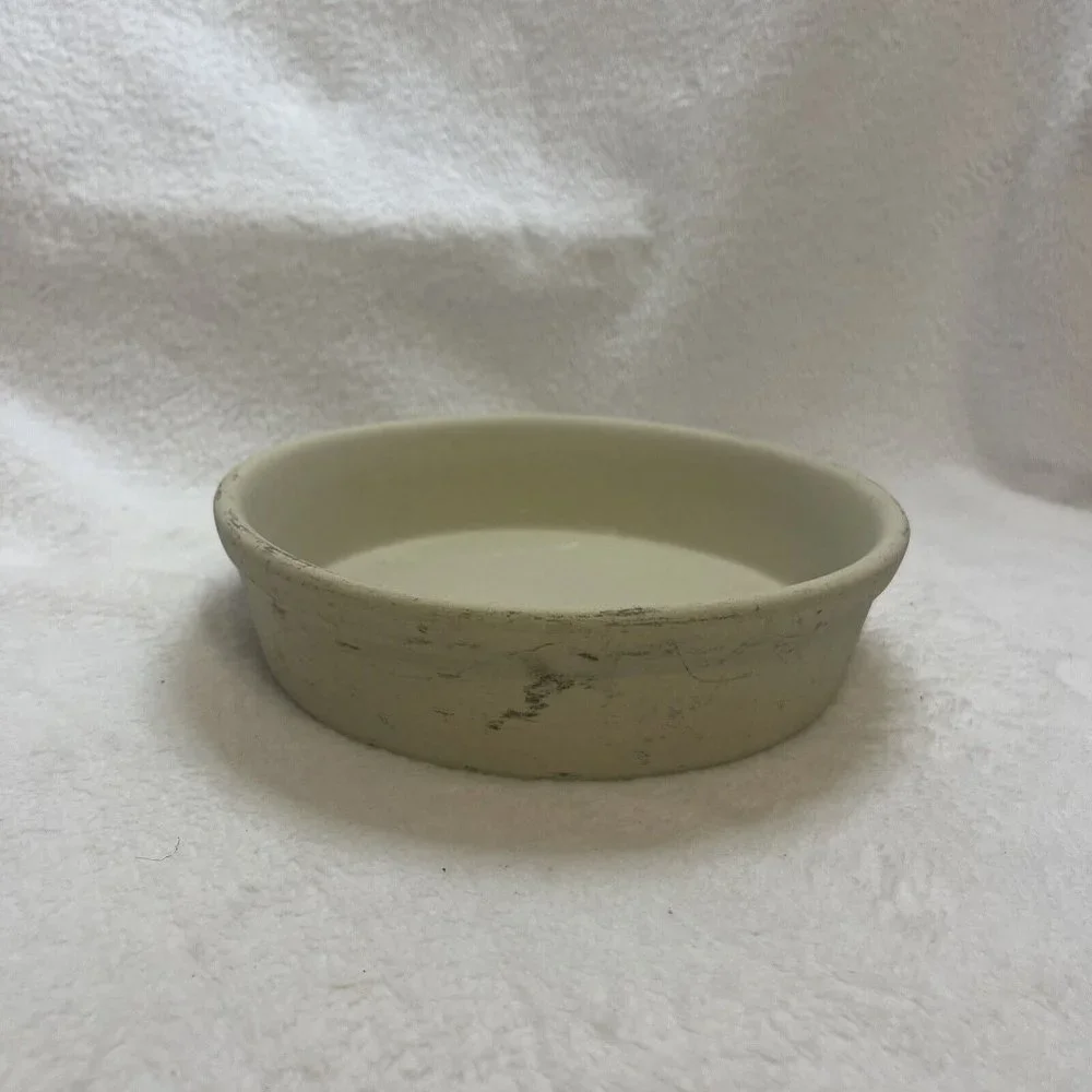 The Pampered Chef stoneware Round pie‎ plate 8” 015 USA